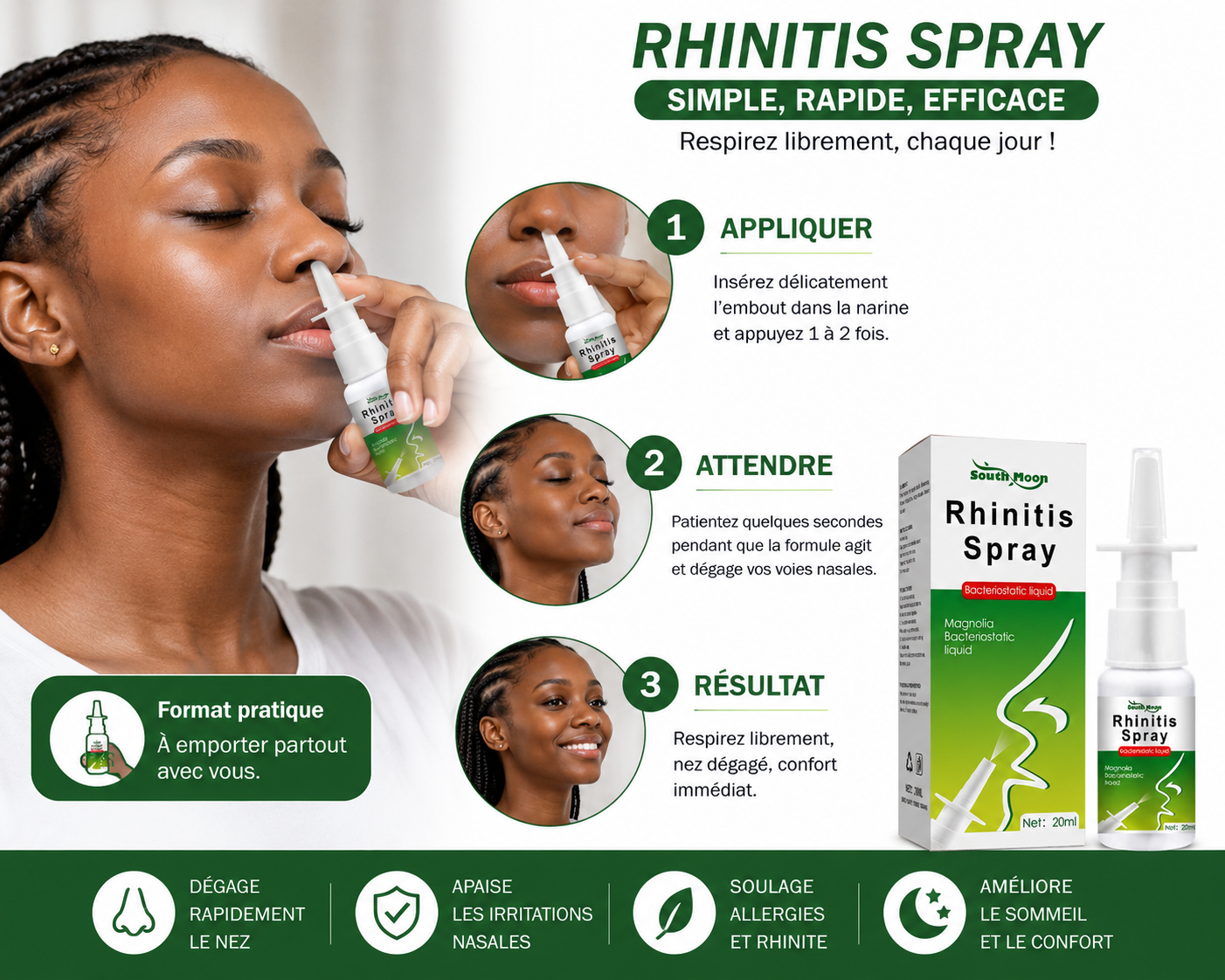 Spray Nasal Anti sinusite – Respirez enfin librement au quotidien 🌿👃