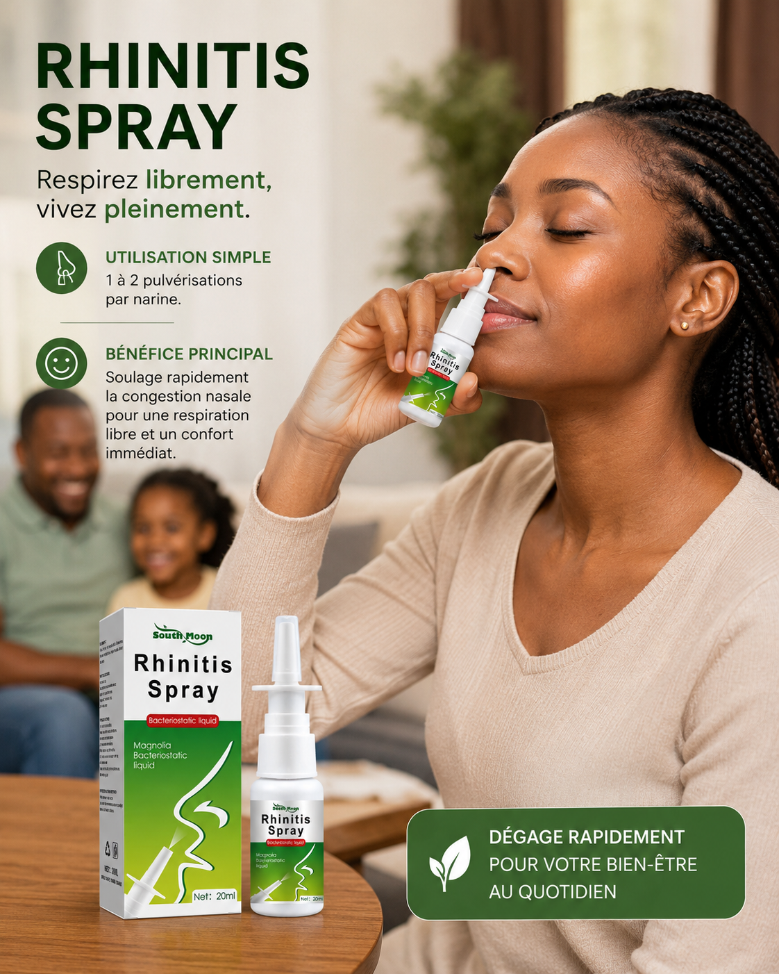 Spray Nasal Anti sinusite – Respirez enfin librement au quotidien 🌿👃