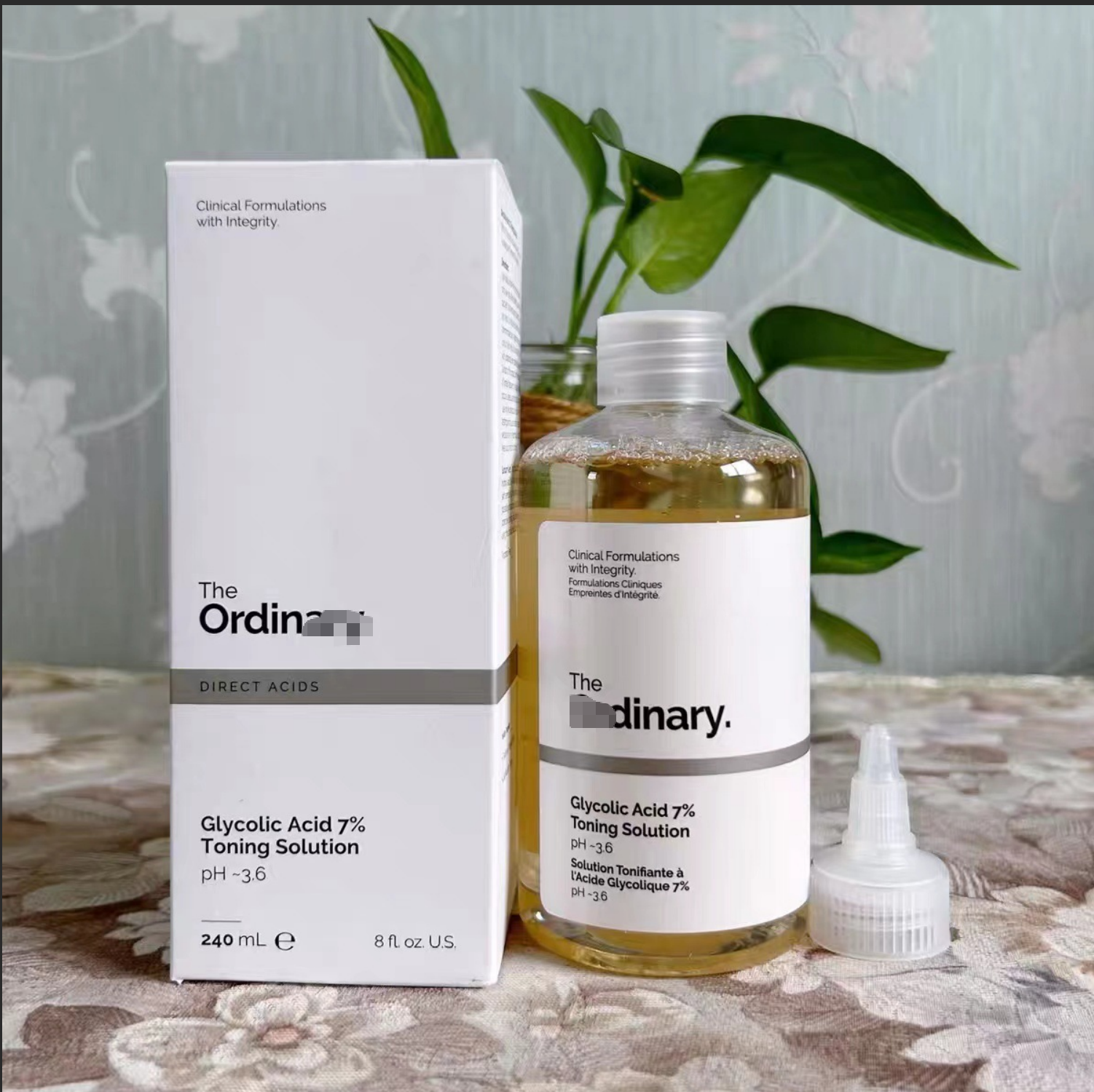 The Ordinary – Lotion Tonique Exfoliante à l’Acide Glycolique 7% | Teint Lumineux & Peau Lissée