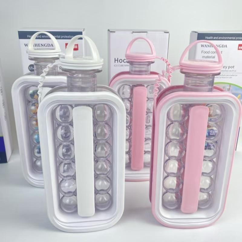 ❄️ Bouteille à Glaçons Intégrés – Rafraîchissez Vos Boissons Partout ! 🧊