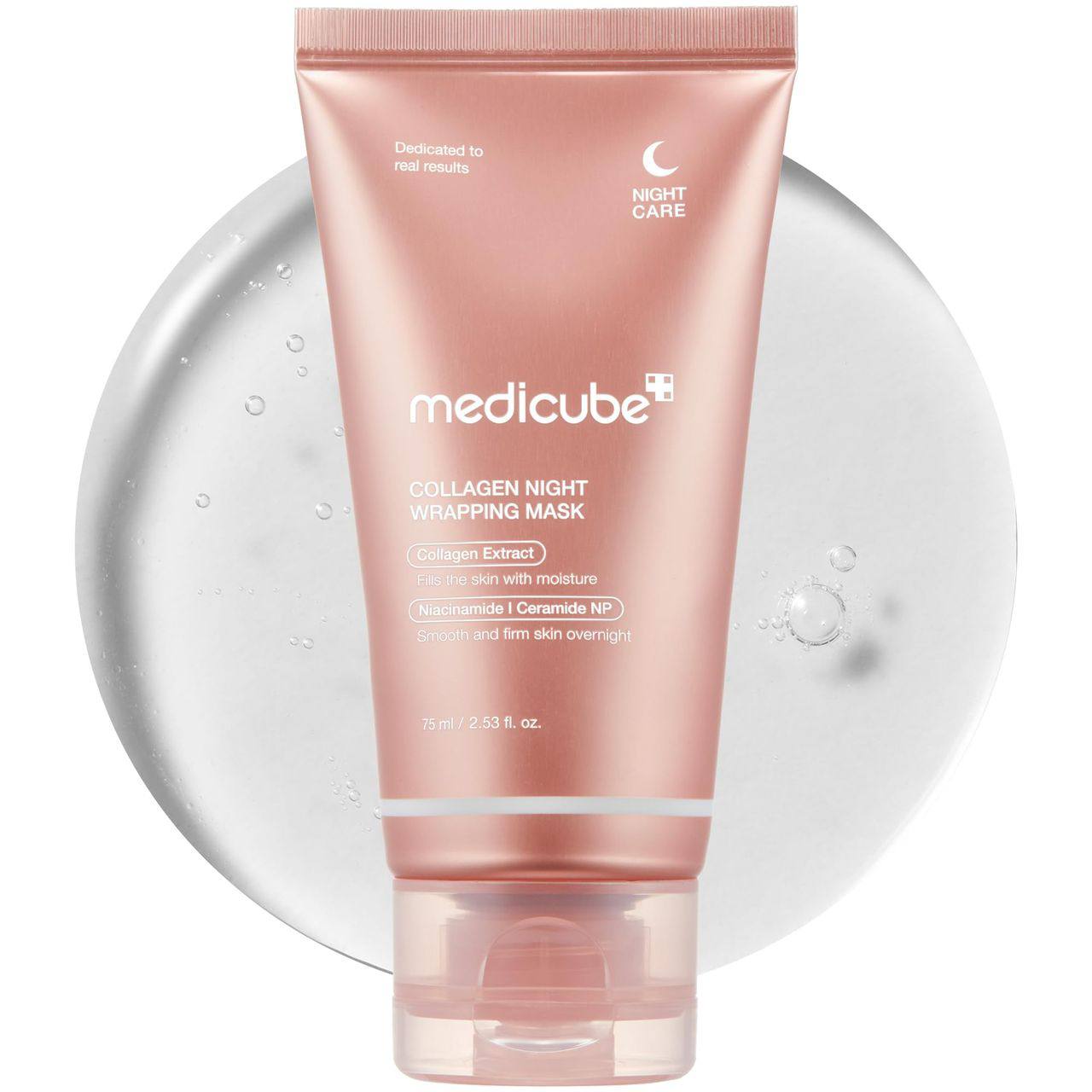 Masque de Nuit Collagène – Hydratation Intense & Peau Raffermie au Réveil