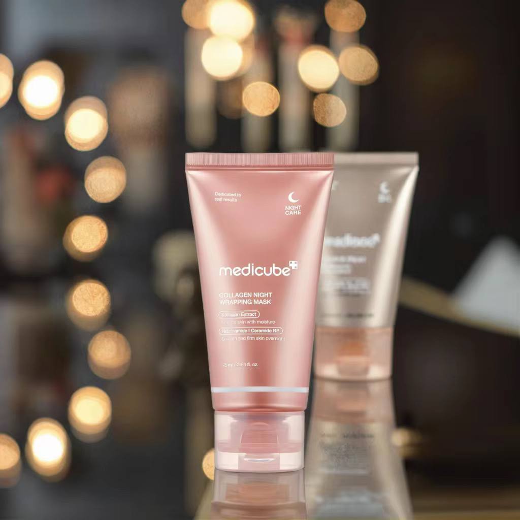 Masque de Nuit Collagène – Hydratation Intense & Peau Raffermie au Réveil