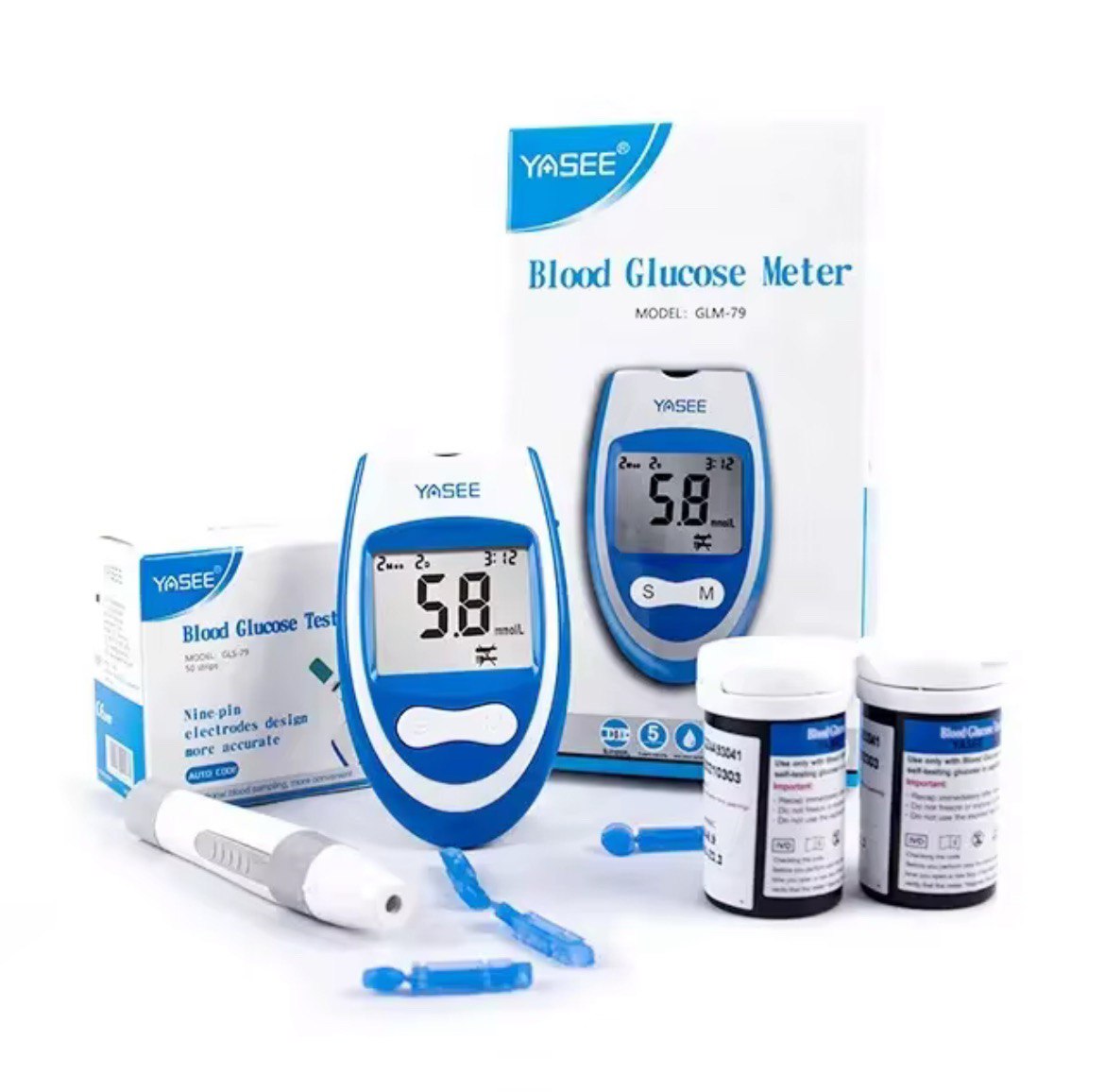 Glucomètre Intelligent - Contrôlez Votre Santé en 5 Secondes !